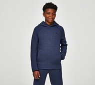 Nike Junior Tech Fleece Overhead Hoodie - Blue - Size S/B