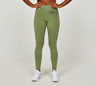 Nike Womens Gel Swoosh High-Waist Legging - Green - Size S