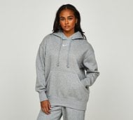 Nike Womens Sportswear Phoenix Fleece Oversize Hoodie - Grey - Size M