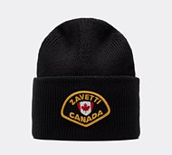 Zavetti Canada Alberta Knitted Beanie - Black - Size ONE SIZE