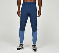 Monterrain Vent Woven Running Pant - Blue - Size XL