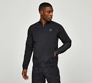 adidas Originals Woven Superstar Track Top - Grey - Size XS