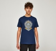 Condemned Nation Junior Kaax T-Shirt - Blue - Size S/B