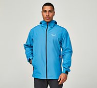 Salewa Puez Aqua 4 PTX 2.5L Jacket - Blue - Size M