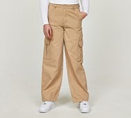 Condemned Nation Girls Kai Cargo Pant - Beige - Size L/G