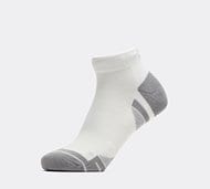 Under Armour 3 Pack UA Performance Tech Low Cut Sock - White - Size L