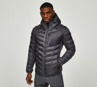 Zavetti Canada Cherosso Hybrid Puffer Jacket - Grey - Size XS