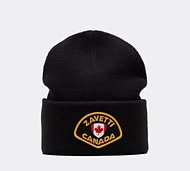Zavetti Canada Alberta Knitted Beanie - Black - Size ONE SIZE