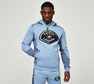 Zavetti Canada Botticini 2 Tone 2.0 Overhead Hoodie - Blue - Size S