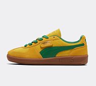 Puma Womens Palermo Trainer - Yellow - Size 3