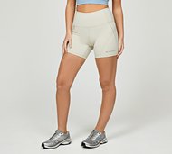 Monterrain Womens Altitude 4 Inch Running Short - Beige - Size XL