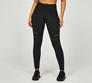 Monterrain Womens Altitude 2.0 7/8 Running Legging - Black - Size XS