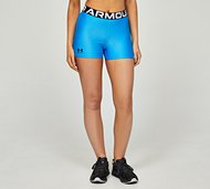 Under Armour Womens HeatGear Shorty Short - Blue - Size M