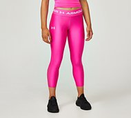 Under Armour Girls Armour Ankle Legging - Pink - Size XL/G