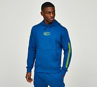 Nike Global Moto Sports Inspired Overhead Hoodie - Blue - Size XS