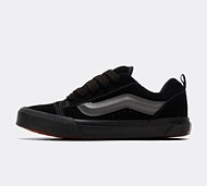 Vans Junior Knu Skool Trainer - Black - Size 3