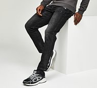 Alessandro Zavetti Artermo Loose Stacked Denim Jean - Black - Size 32