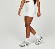 Forena Womens Smooth Like Butter Short - White - Size M