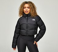 The North Face Womens Crop Saikuru Jacket - Black - Size XS