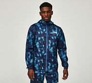 The North Face Mountain Athletics Wind Hooded Jacket - Blue - Size XS