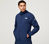 The North Face Mountain Athletics Hooded Wind Jacket - Navy - Size S