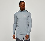 Berghaus Wayside Tech Quarter Zip T-Shirt - Grey - Size XS