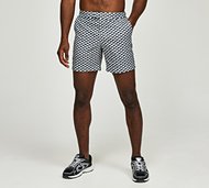Belier Illusion Print Swim Short - Grey - Size XL
