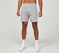 Mercier Contrast Badge Woven Short - Grey - Size XS
