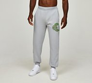 Mercier Contrast Badge Fleece Jogger - Grey - Size XS