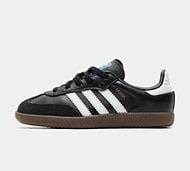 adidas Originals Nursery Samba OG Trainer - Black - Size 3