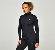 Under Armour Womens Motion Full Zip Top - Black - Size XS