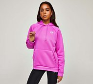 Under Armour Womens Armour Fleece Hoodie - Purple - Size S