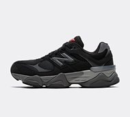 New Balance Junior 9060 Trainer - Black - Size 4