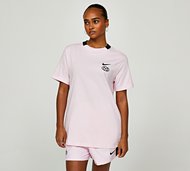 Nike Womens Trend Boyfriend T-Shirt - Pink - Size XS