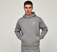 Jordan Essential Fleece Overhead Hoodie - Grey - Size XS