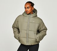 Nike Womens NSW Synthetic Fill Therma-FIT Jacket - Beige - Size M