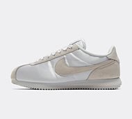 Nike Womens Cortez Trainer - Silver - Size 5