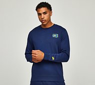 Nike Club Bolt Sweatshirt - Navy - Size XS