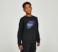 Nike Junior Standard Issue Graphic Sweatshirt - Black - Size S/B