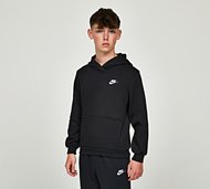 Nike Junior Club Overhead Hoodie - Black - Size S/B