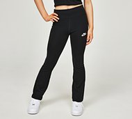 Nike Girls Club Flare Legging - Black - Size S/G