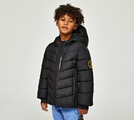 Zavetti Canada Nursery Fallino Hybrid Puffer Jacket - Black - Size 4-5Y