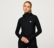 Montirex Womens Stride Windbreaker - Black - Size XL