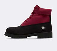 Timberland Junior 6 Inch Premium Boot - Black - Size 6.5