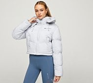 Monterrain Womens Vista Puffer Jacket - Grey - Size S