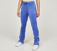 Juicy Couture Girls Diamante Bootcut Jogger - Blue - Size L/G