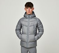 Monterrain Junior Blanc Synthetic Puffer Jacket - Grey - Size S/B