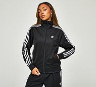 adidas Originals Womens Firebird Track Top - Black - Size XS