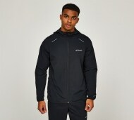 Columbia Tech Wind Full Zip Hoodie - Black - Size S