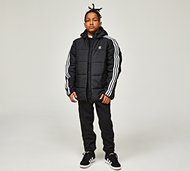 adidas Originals Junior 3-Stripes Jacket - Black - Size S/B